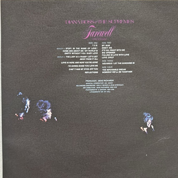 Record | Diana Ross & The Supremes Box Set With Original Color Picture Book - Picture 6 of 10